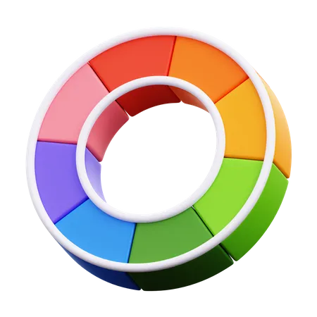 Palette de couleurs  3D Icon