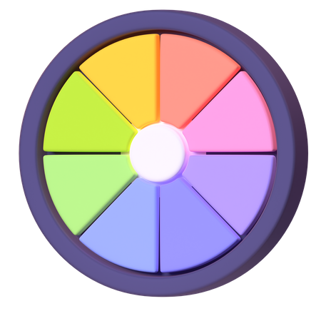 Palette de couleurs  3D Icon