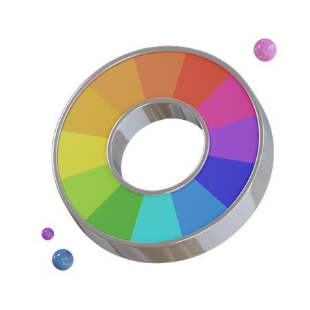 Palette de couleurs  3D Icon