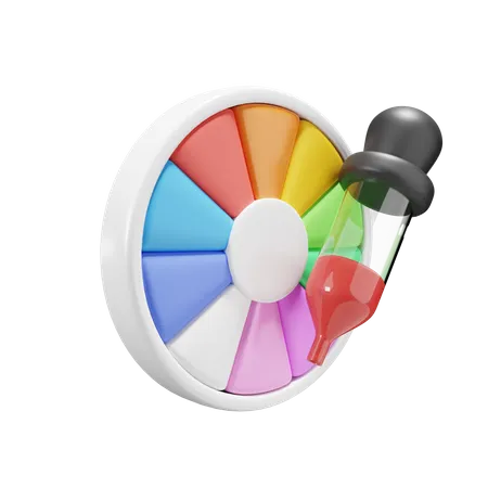 Palette de couleurs  3D Icon