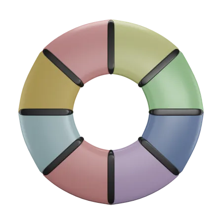 Palette de couleurs  3D Icon