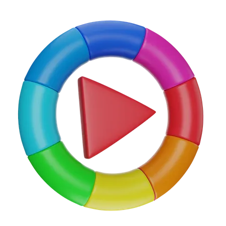 Palette de couleurs  3D Icon