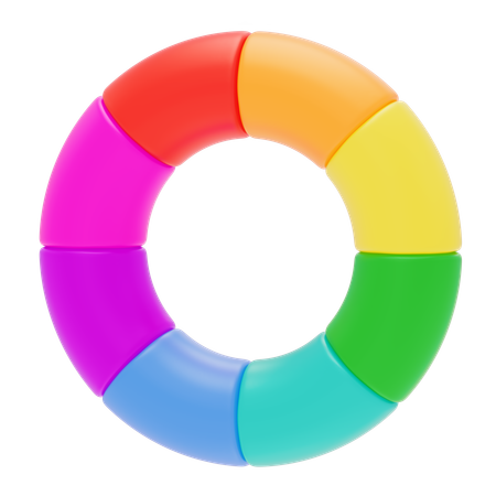 Palette de couleurs  3D Icon