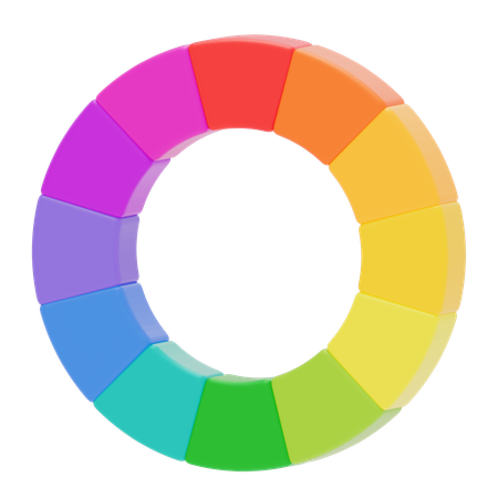 Palette de couleurs  3D Icon