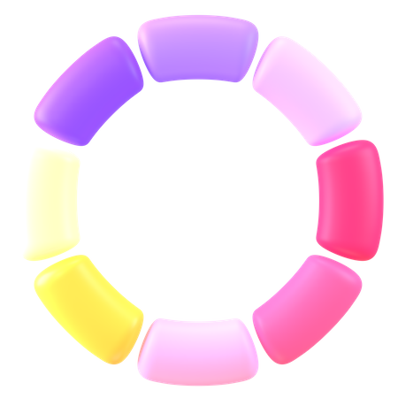 Palette de couleurs  3D Icon