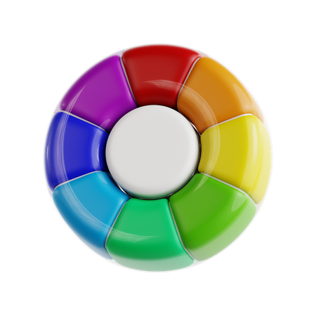 Palette de couleurs  3D Icon