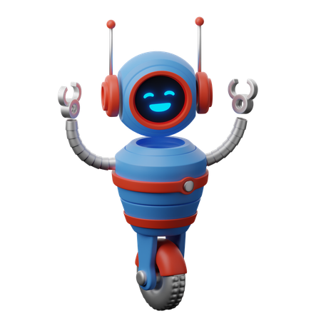 Roue de robot  3D Icon