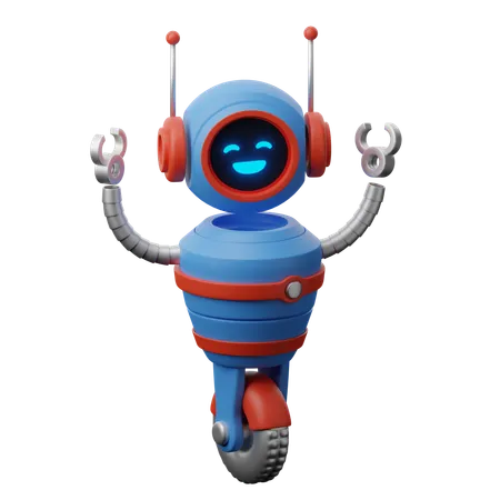 Roue de robot  3D Icon