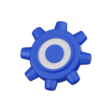 Roue dentée  3D Icon