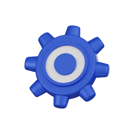 Roue dentée  3D Icon