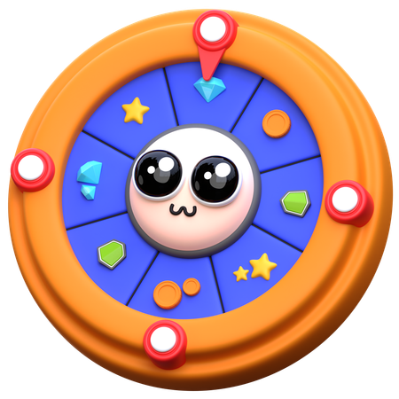 Roue tournante  3D Icon