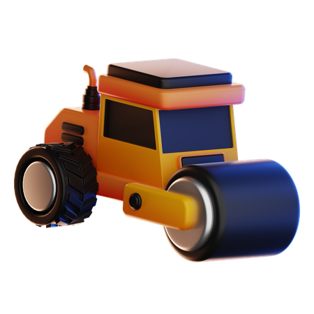 Compacteur routier  3D Icon