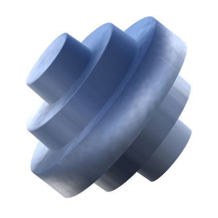 Forme de rouleau de gymnastique  3D Icon
