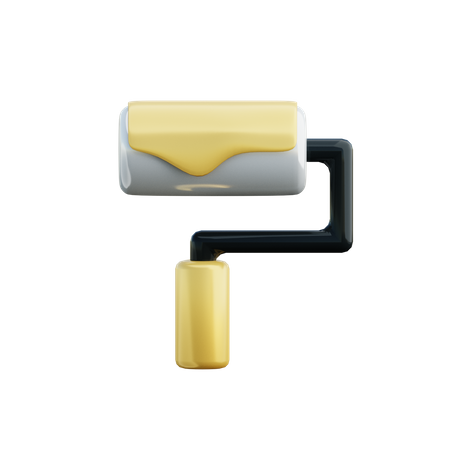 Rouleau de peinture  3D Icon