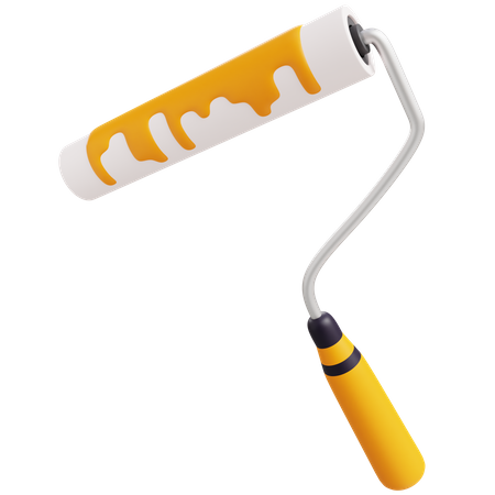 Rouleau de peinture  3D Icon