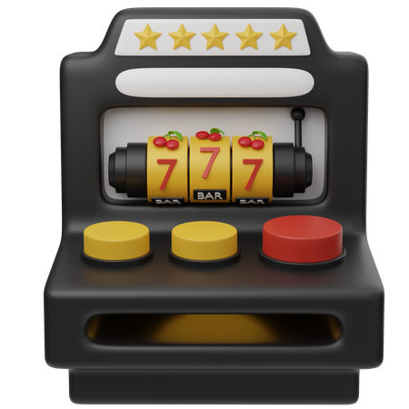 Roulette Machine  3D Icon