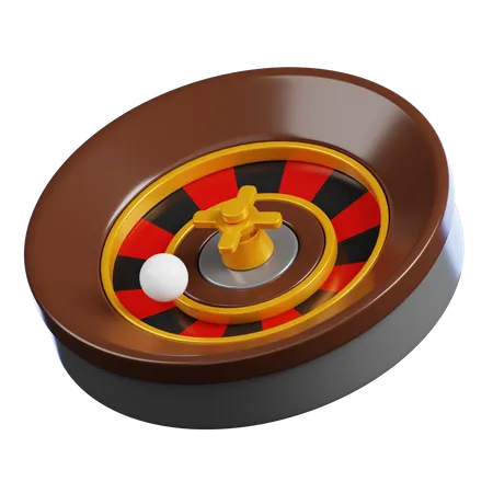 Roulette Wheel  3D Icon