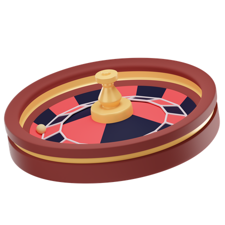 Roulette Wheel  3D Icon