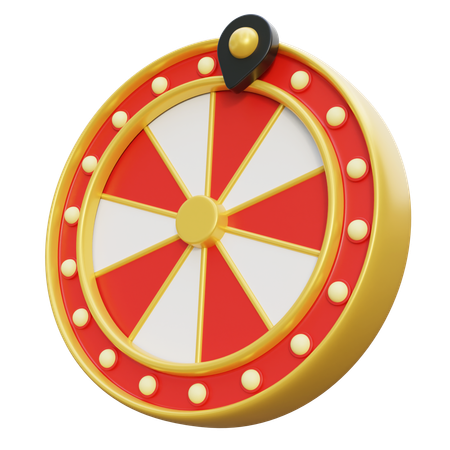 Roulette Wheel  3D Icon