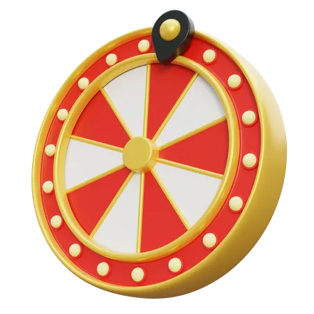 Roulette Wheel  3D Icon