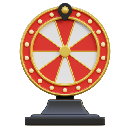Roulette Wheel  3D Icon