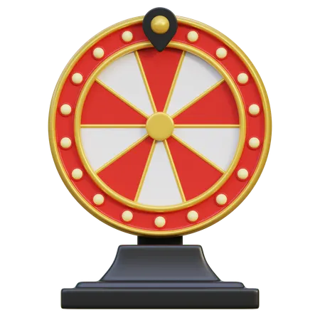 Roulette Wheel  3D Icon