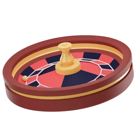 Roulette Wheel  3D Icon