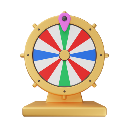 Roulette Wheel  3D Icon