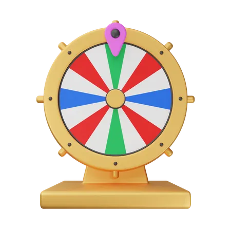 Roulette Wheel  3D Icon