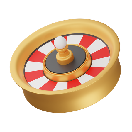 Roulette Wheel  3D Icon