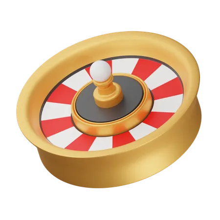 Roulette Wheel  3D Icon