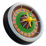 roulette 3d logo