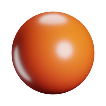 Round  3D Icon