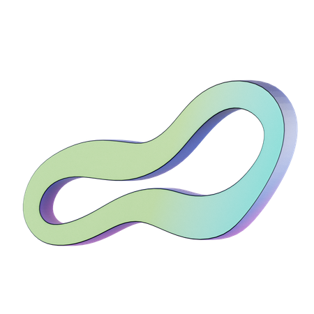 Round  3D Icon