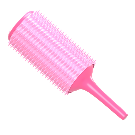 Round Brush  3D Icon