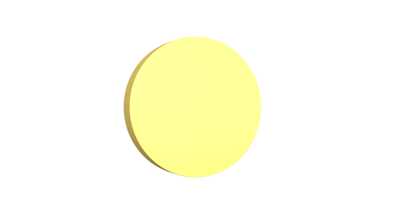 Round Circle 3D Illustration