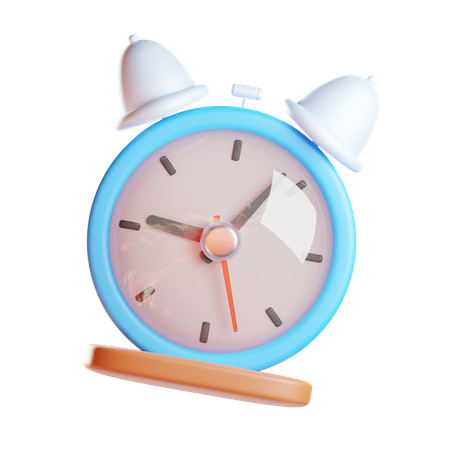 Round Clock  3D Icon