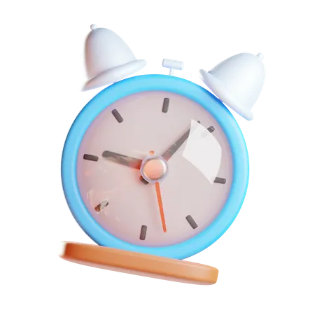 Round Clock  3D Icon
