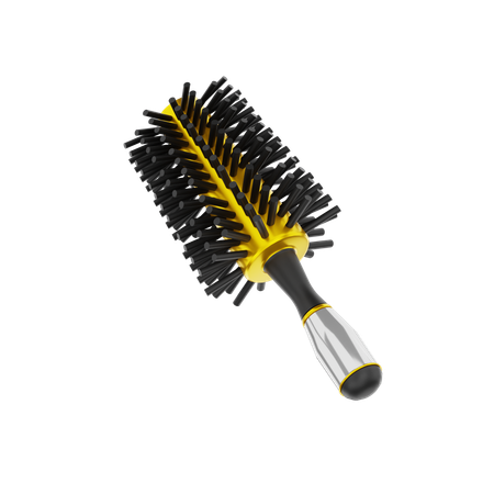 Round Comb  3D Icon