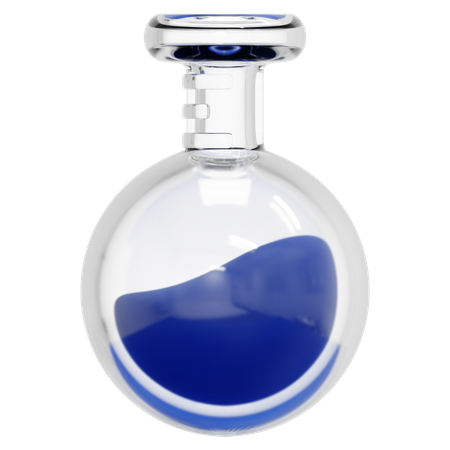 Round Flask  3D Icon