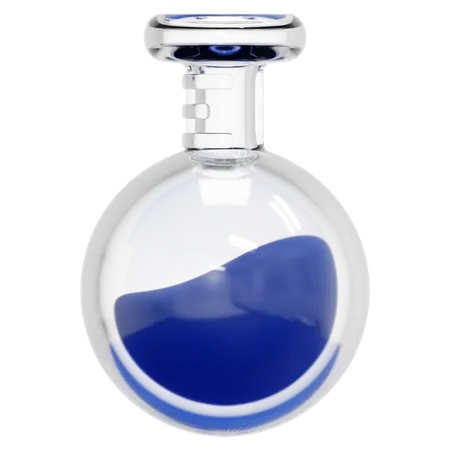 Round Flask 3D Icon