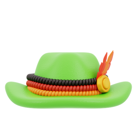丸い帽子  3D Icon