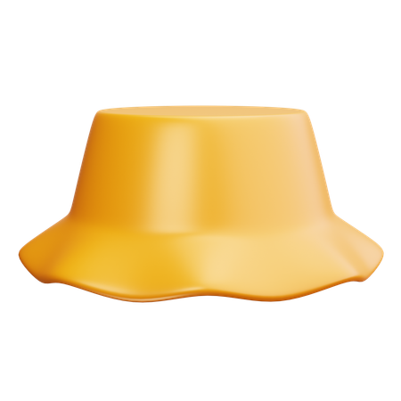 Round Hat  3D Icon