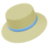 3d round hat illustration