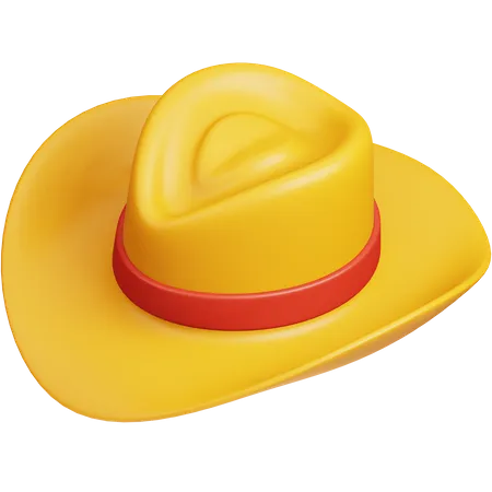 Round Hat  3D Icon