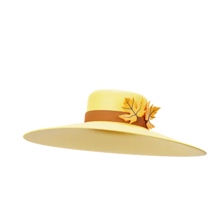 Round Hat  3D Icon