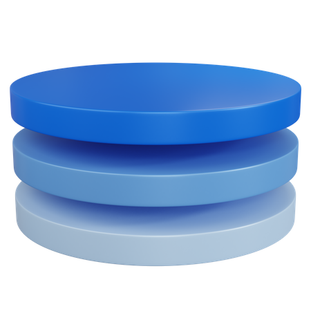 Round Layer  3D Icon