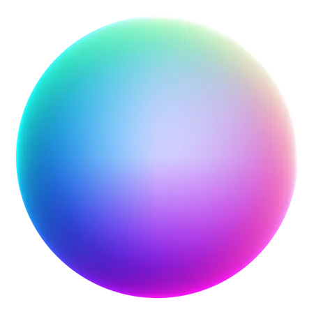 Round Shape  3D Icon