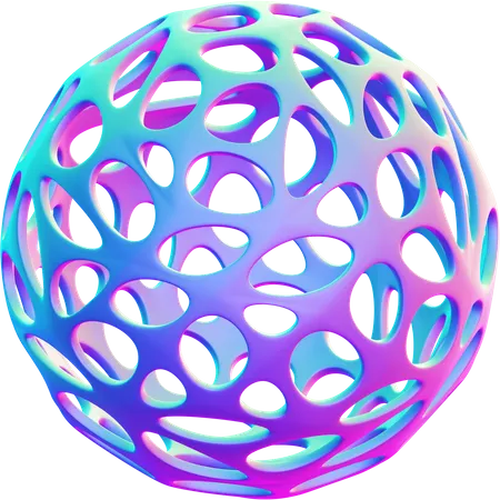 Round Shape  3D Icon