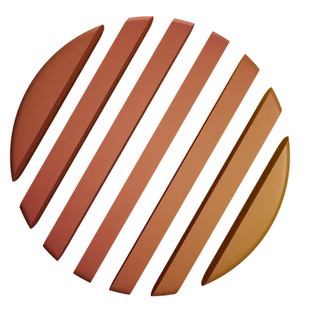 Round shape  3D Icon